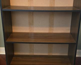 Furinno JAYA 3-Tier Dark Wood Bookcase