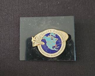Dr. Sally K. Ride America's First Woman Astronaut Pin