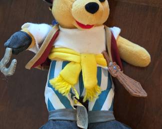 Disney Store Pirate Winnie the Pooh Plush