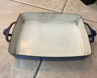 Dansk Kobenstyle Enameled Cast Iron Roasting Pan