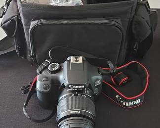 Canon EOS 4000D DSLR Camera with 18-55mm Lens and Bag