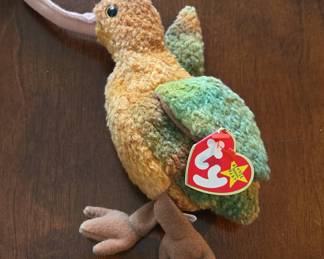 Ty Beanie Baby 'Beak' Kiwi Bird