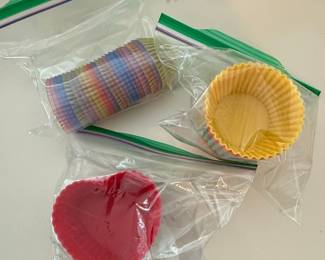Assorted Baking Cups and Molds