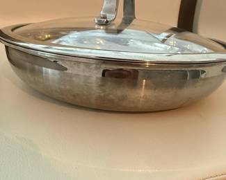 Cuisinart Chef's Classic Stainless Steel 10-Inch Sauté Pan with Lid