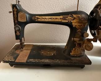 Singer "Sphinx" Model 127 Treadle Sewing Machine