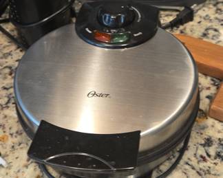Oster Stainless Steel Belgian Waffle Maker