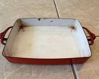 Dansk Kobenstyle Enamelware Roasting Pan