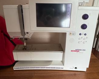 Bernina Artista 200 Sewing Machine with Accessories