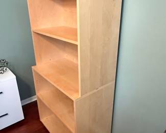 Birch Veneer Bookcase