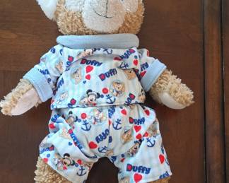 Duffy the Disney Bear Santa Pajama Set with Mickey Mouse and Nautical Accents
