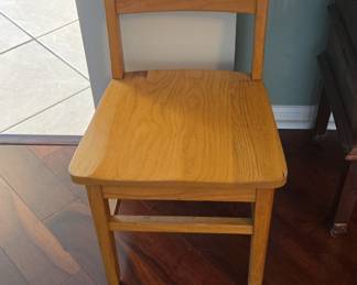 Wooden Ladderback School Chair