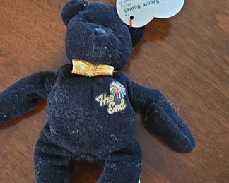 Teenie Beanie Babies "The End" Bear