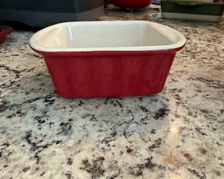 Good Cook Red Stoneware Baking Dish