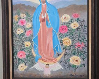 Our Lady of Guadalupe Painting by Joe Becker