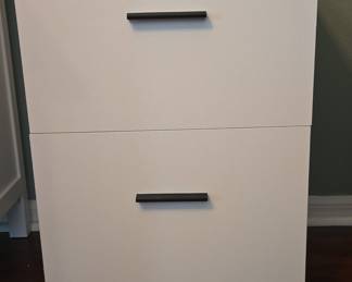Two-Drawer Mobile Filing Cabinet