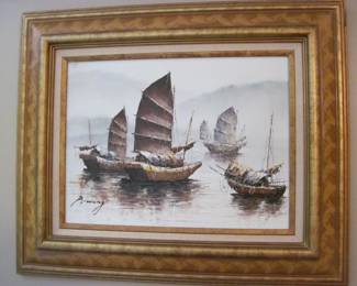 Peter Wong Oil Painting