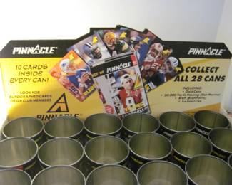 Pinnacle Cards in a Can Cans