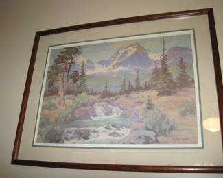 Alfred Wands Signed & Numbered Print