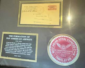 SIGNED AIRMAIL COVER 1928
