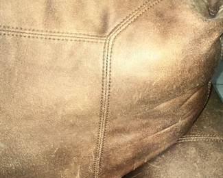 SEWN LIKE REAL LEATHER!