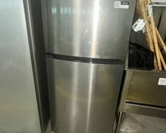 SMALLER FRIGIDAIRE STAINLESS FRIDGE