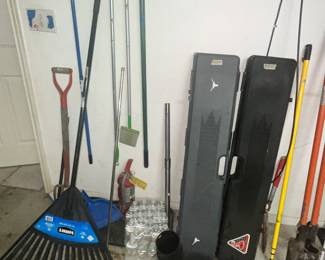YARD TOOLS, HARD GUN CASES