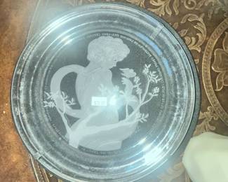 MORGANTOWN CRYSTAL PLATE