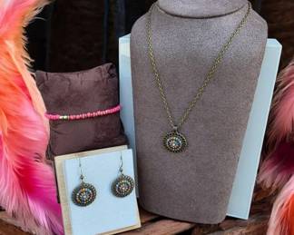 027 Bohemian Necklace Set