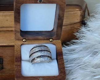 049 Sterling Silver Dome Ring