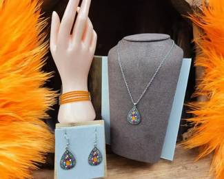 004 Southwestern Delicate Jewelry Set