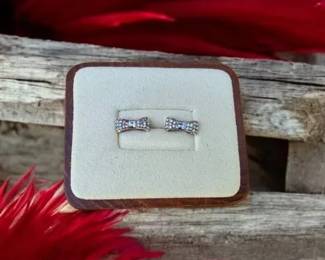 001 Kate Spade New York Ready Set Bow Bowtie Earrings