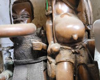 Carved figurines 