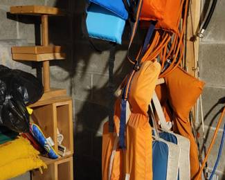 Vintage life jackets and vests