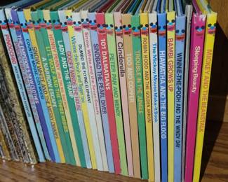 Disney and Golden books for kids