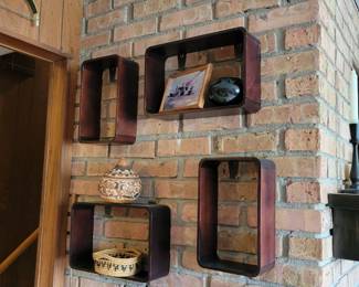 Wall shelves