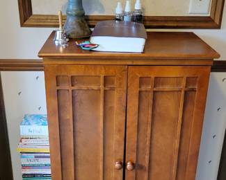 VHS cabinet 
