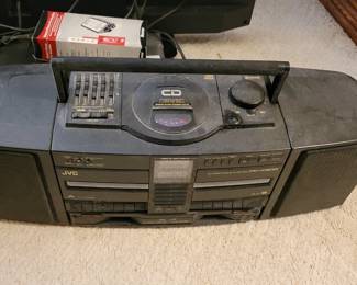 JVC portable boombox