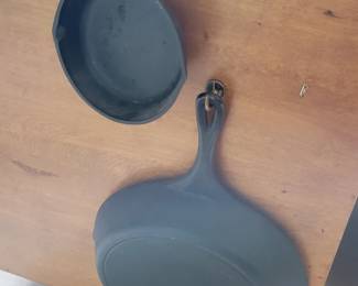 Cast iron pans