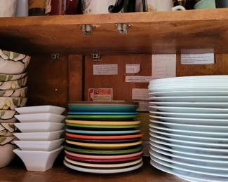 Lots of dishes