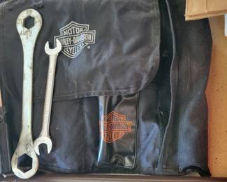 Harley Davidson tools in original Harley bag