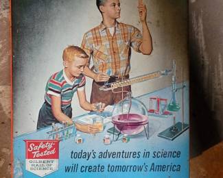 1950s Gilbert chemistry set