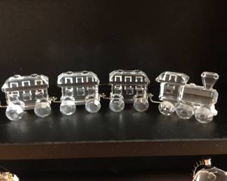 Swarovski Crystal "When We Were Young" train