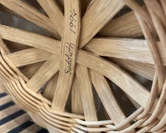 hand made Sudduth basket