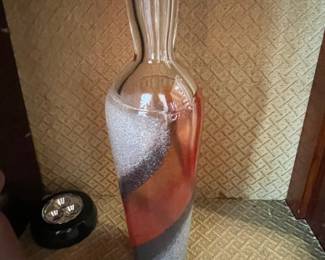 Kosta Boda bottle vase