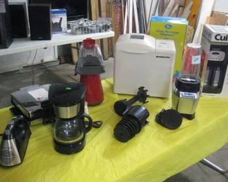 Assortment of small appliances
