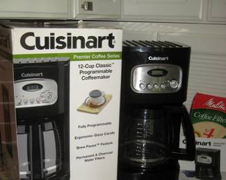 Cuisinart Coffeemaker like new