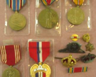 Military medals & insignia