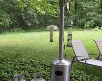 Patio gas heater