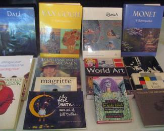 Art books.