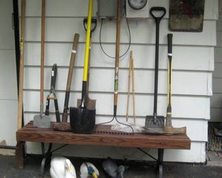 Yard tools.